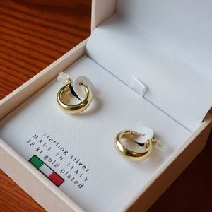 Mia Fiore small hoops - 18K Gold Plated